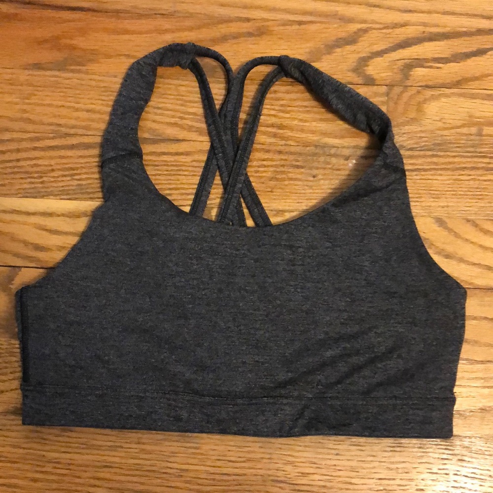 Dark Grey Sport Bra